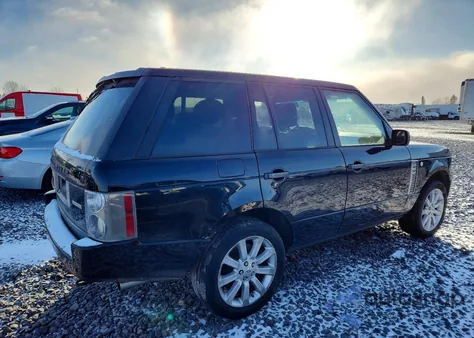 2008 Land Rover Range Rover Supercharged z USA, uszkodzony, nr VIN SALMF13408A296897